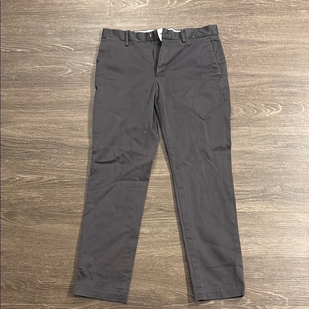 Banana Republic Gray Chinos Classic Cotton Blend